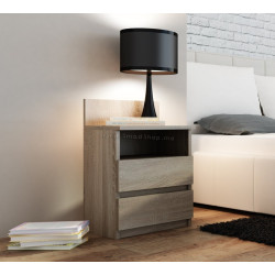 Тумба прикроватная TopEshop Malwa M1 (Sonoma Oak)