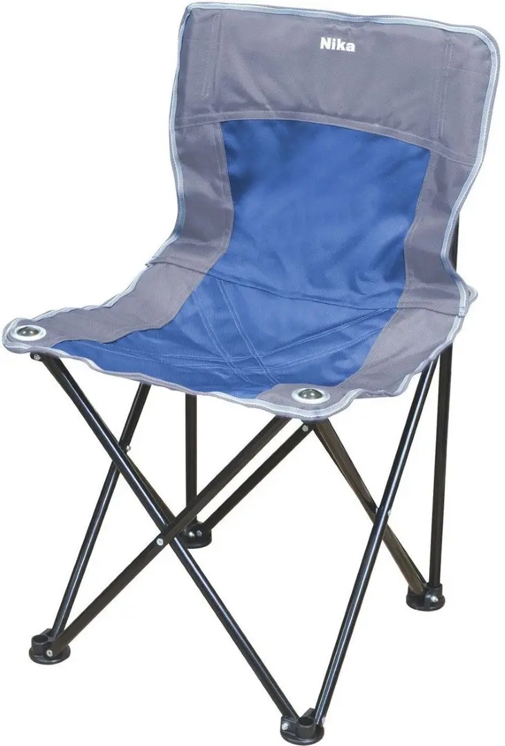 Стул складной Nika Премиум1 ПСП1 (Grey/Blue)