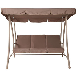 Scaun balansoar Blooma Monte Carlo 211x120 (Brown) Thumb