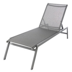 Шезлонг GoodHome Batz (Steel Gray) Thumb