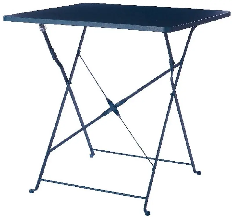 Стол складной GoodHome Saba 70x70 (Blue)