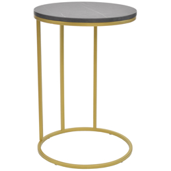 Masă pentru laptop DP Rondo (Grey/Golden) Thumb