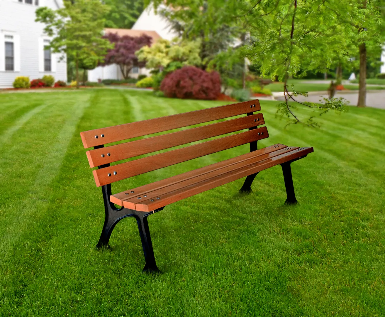 Banca PlayPark BK-03 (Black/Wood)