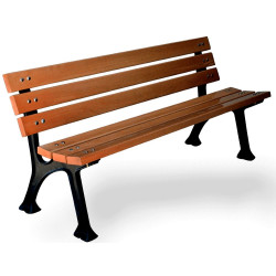 Banca PlayPark BK-03 (Black/Wood) Thumb