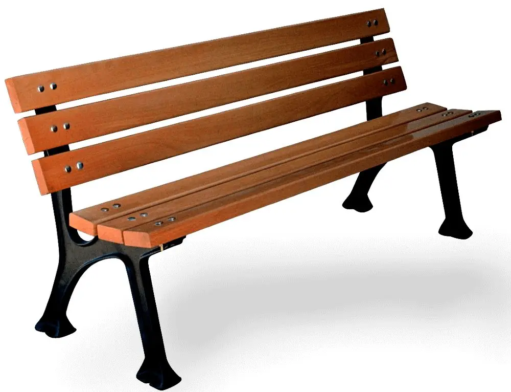 Banca PlayPark BK-03 (Black/Wood)