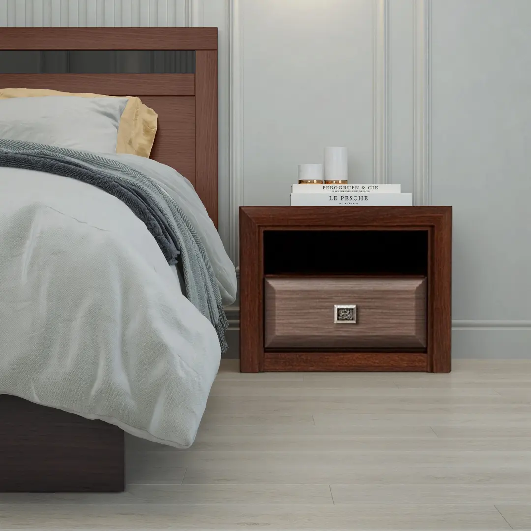 Noptiera BRW Koen KOM1S (Wenge/Strocks Dark)