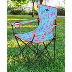 Scaun pliabil Nils Camp NC3045 Flamingo (Blue)
