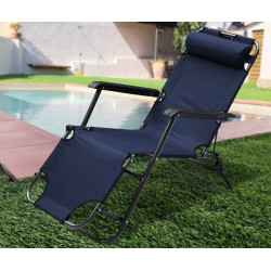 Шезлонг Enero Camp 1032252 (Blue)