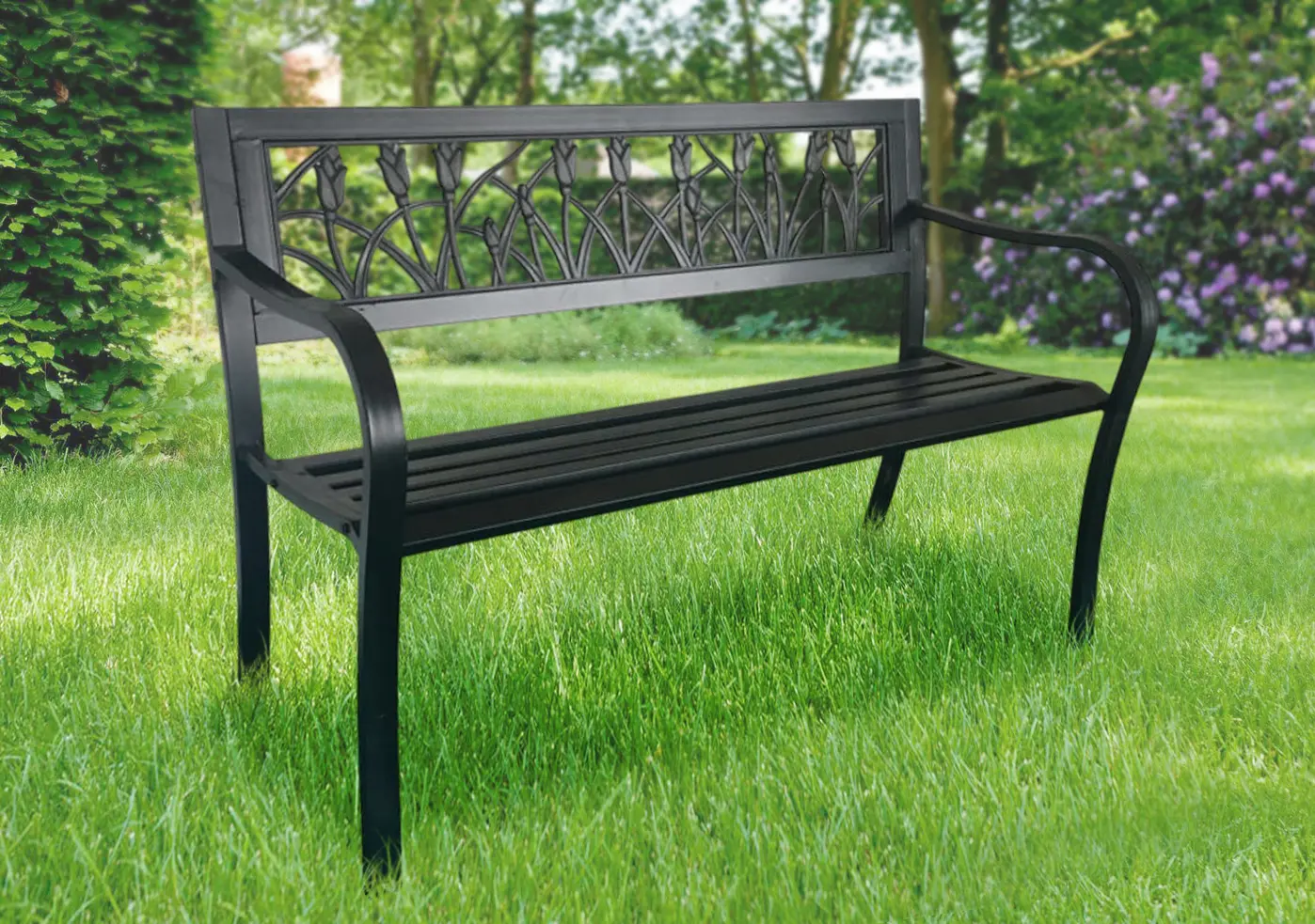 Скамейка GardenLine MEB2910 (Black)