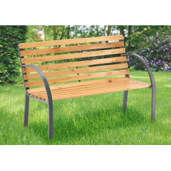 Скамейка GardenLine MEB2790 (Grey/Wood)