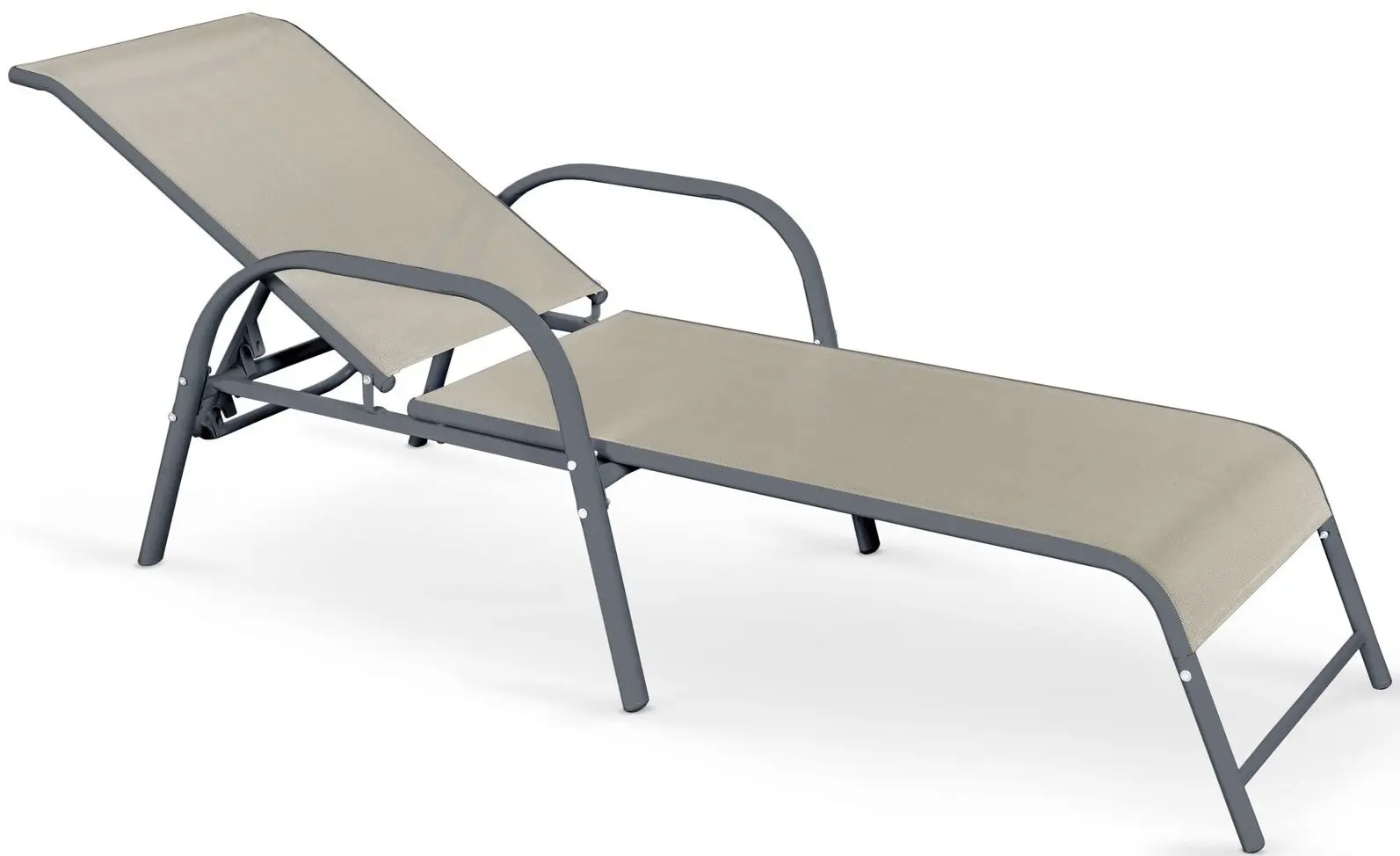 Шезлонг Halmar Mosler (Gray)