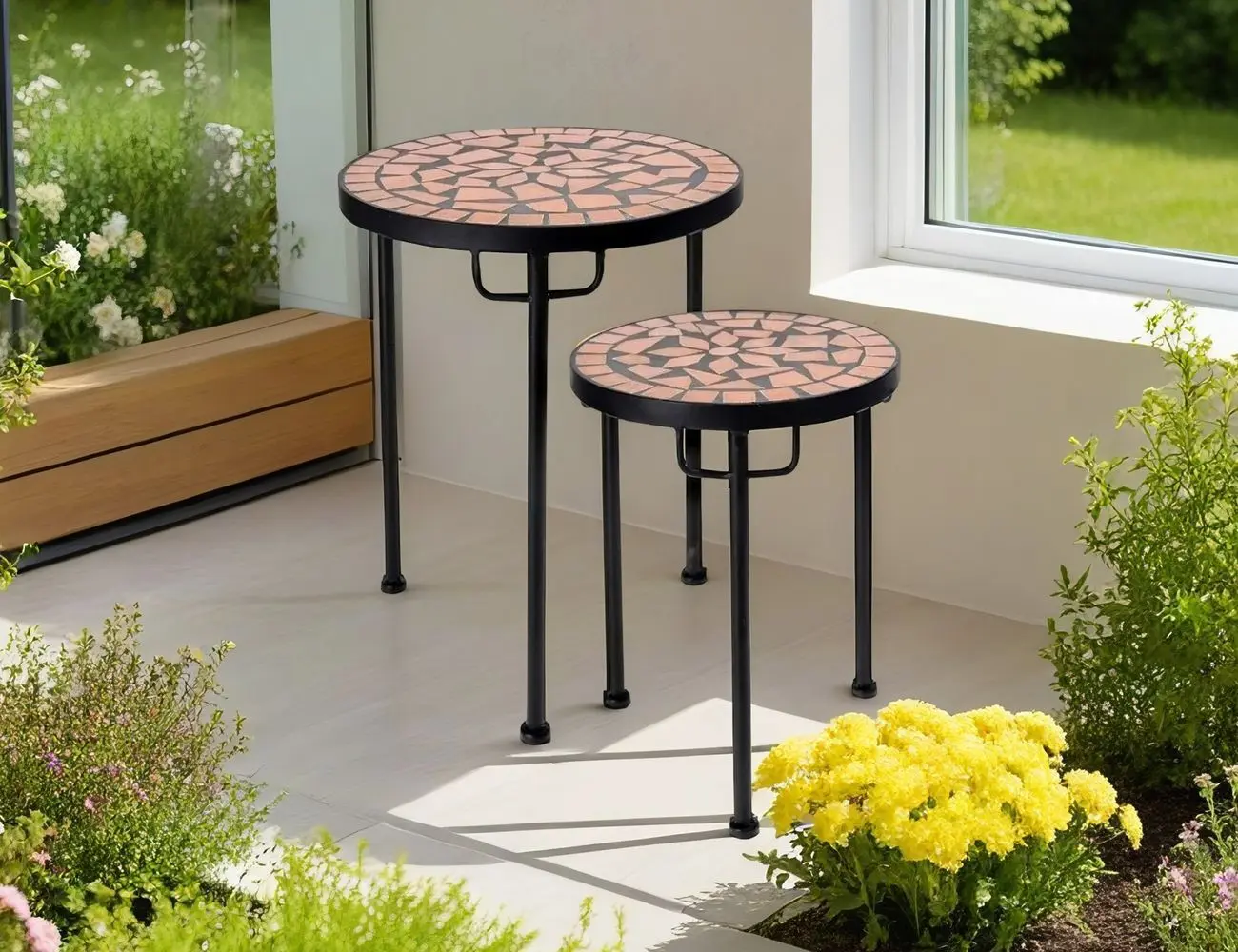 Set mese Ambiance Bistro Retro Terra (Brown)