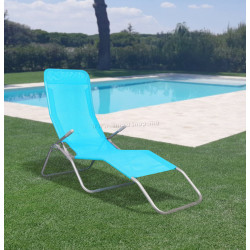 Sezlong Chomik LEZ7198 (Blue) Thumb