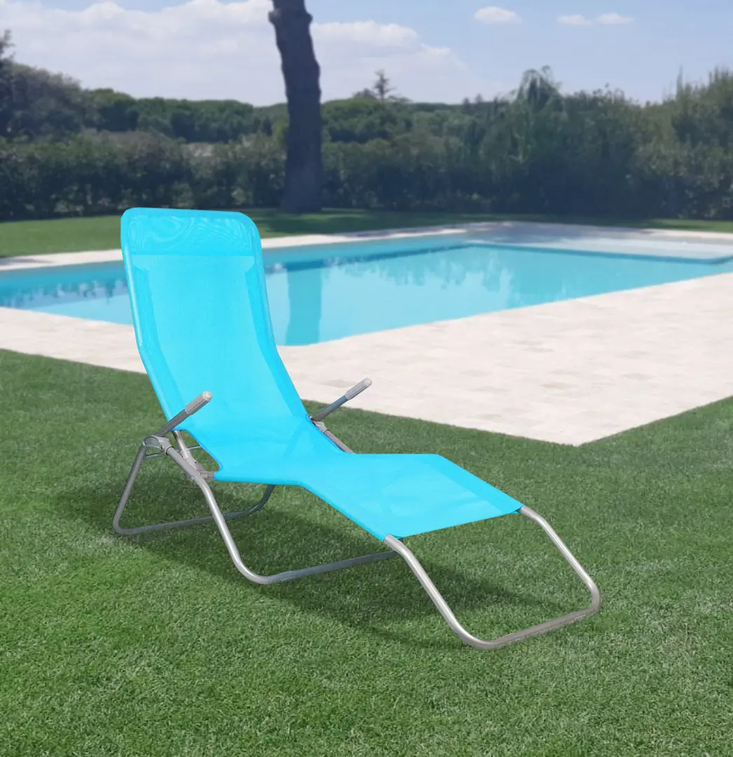Sezlong Chomik LEZ7198 (Blue)