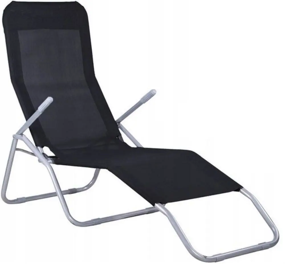 Шезлонг Chomik LEZ5897 (Black) - 3