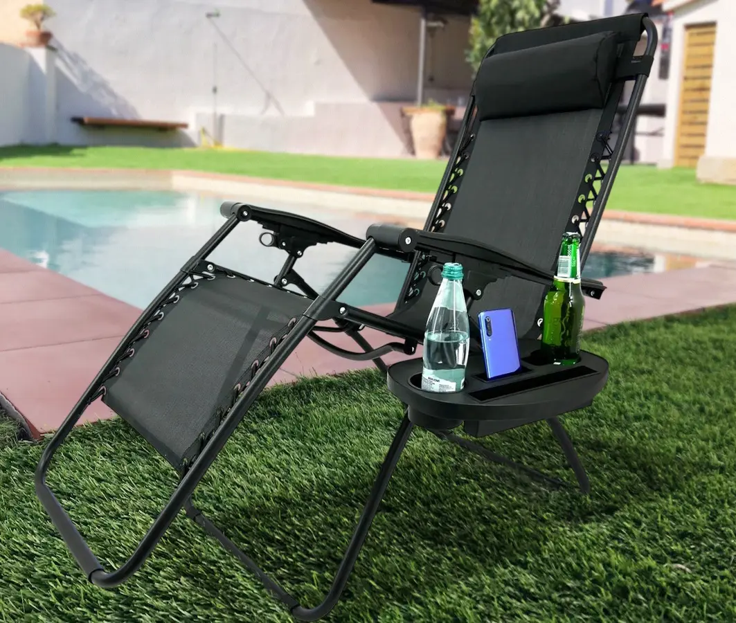 Sezlong GardenLine LEZ9979 (Black)