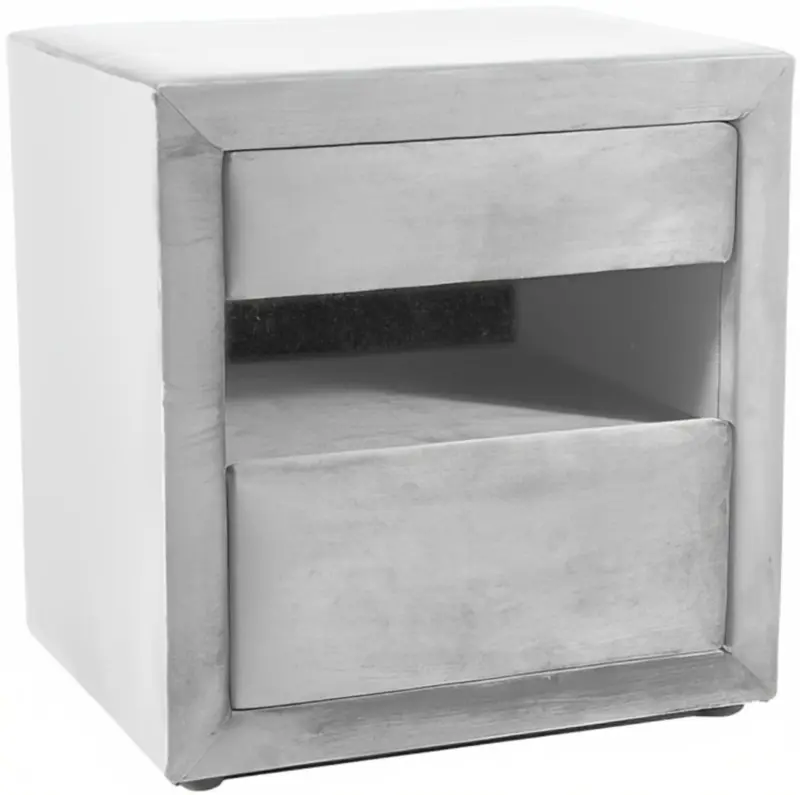 Тумба прикроватная Signal ET-003 Velvet (Gray Light)