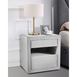Тумба прикроватная Signal ET-003 Velvet (Gray Light) Thumb