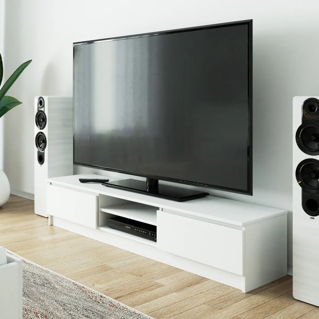 Тумба РТВ Akord K160 2D1P (White)