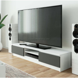 Тумба РТВ Akord K160 (White/Graphite Grey)