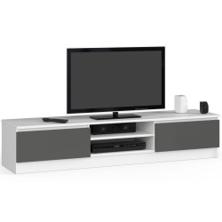 Tumba pentru TV Akord K160 (White/Graphite Grey) Thumb