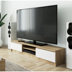 Тумба РТВ Akord K160 (Sonoma Oak/White)