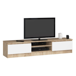 Tumba pentru TV Akord K160 (Sonoma Oak/White) Thumb