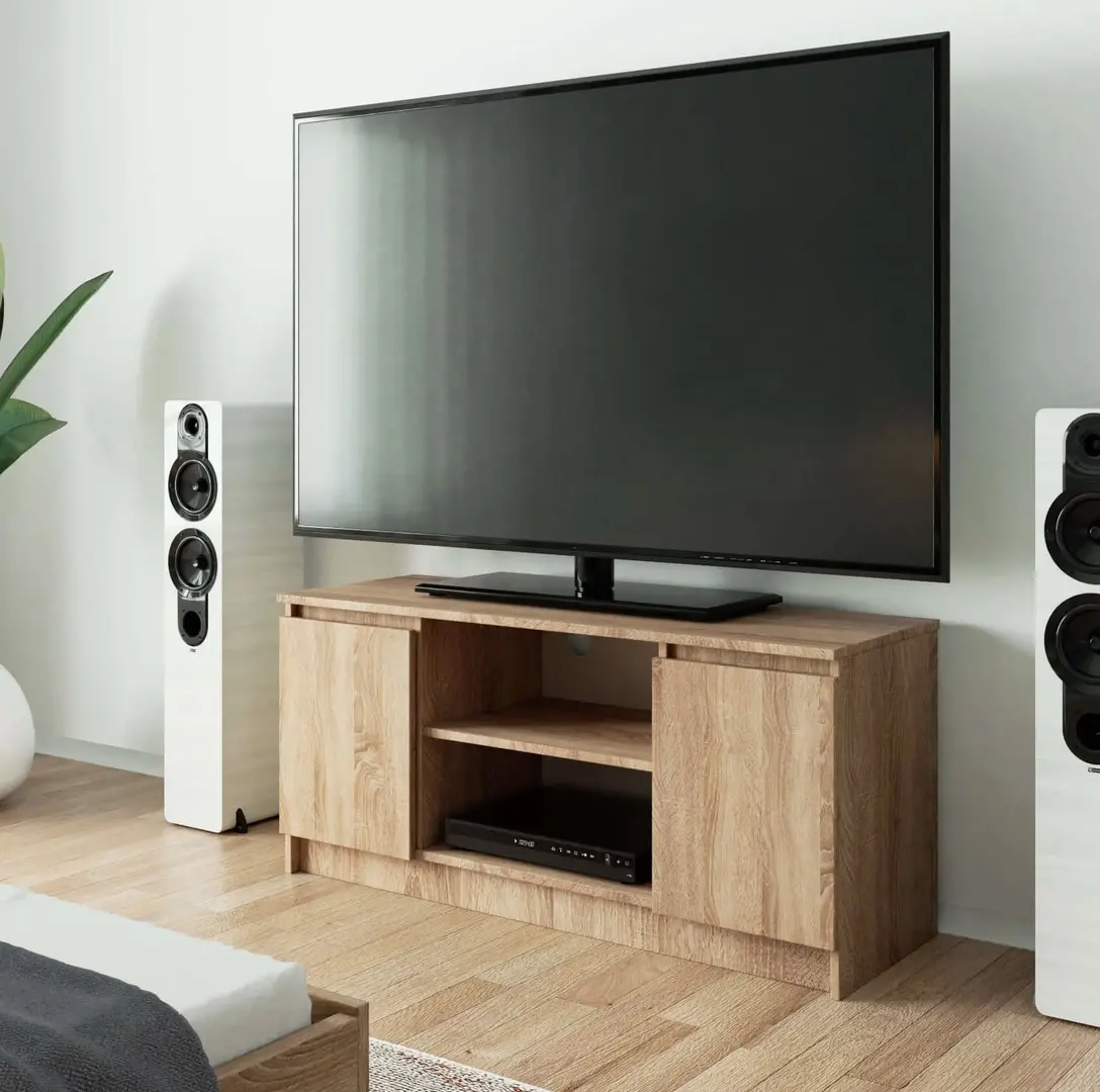 Тумба РТВ Akord K120 2D1P (Sonoma Oak)