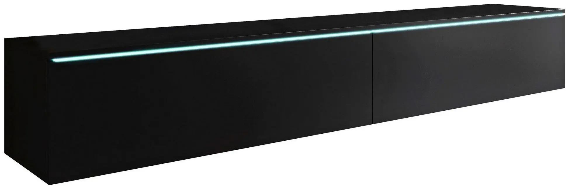 Tumba pentru TV Bratex Lowboard D 180 (Black Graphite)