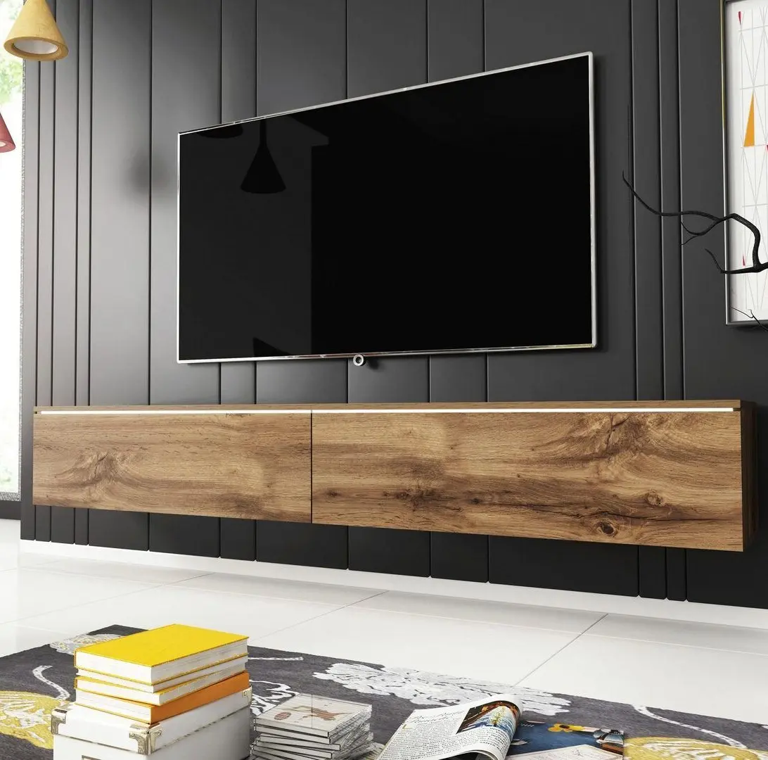 Тумба РТВ Bratex Lowboard D 180 (Wotan Oak)