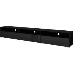 Tumba pentru TV Helvetia Athens №40 3KL (Black Matt/Black Gloss) Thumb