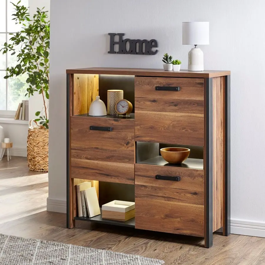 Tumba Helvetia Buffalo 24RMKA45 3D (Royalis Oak/Matera Anthracite)