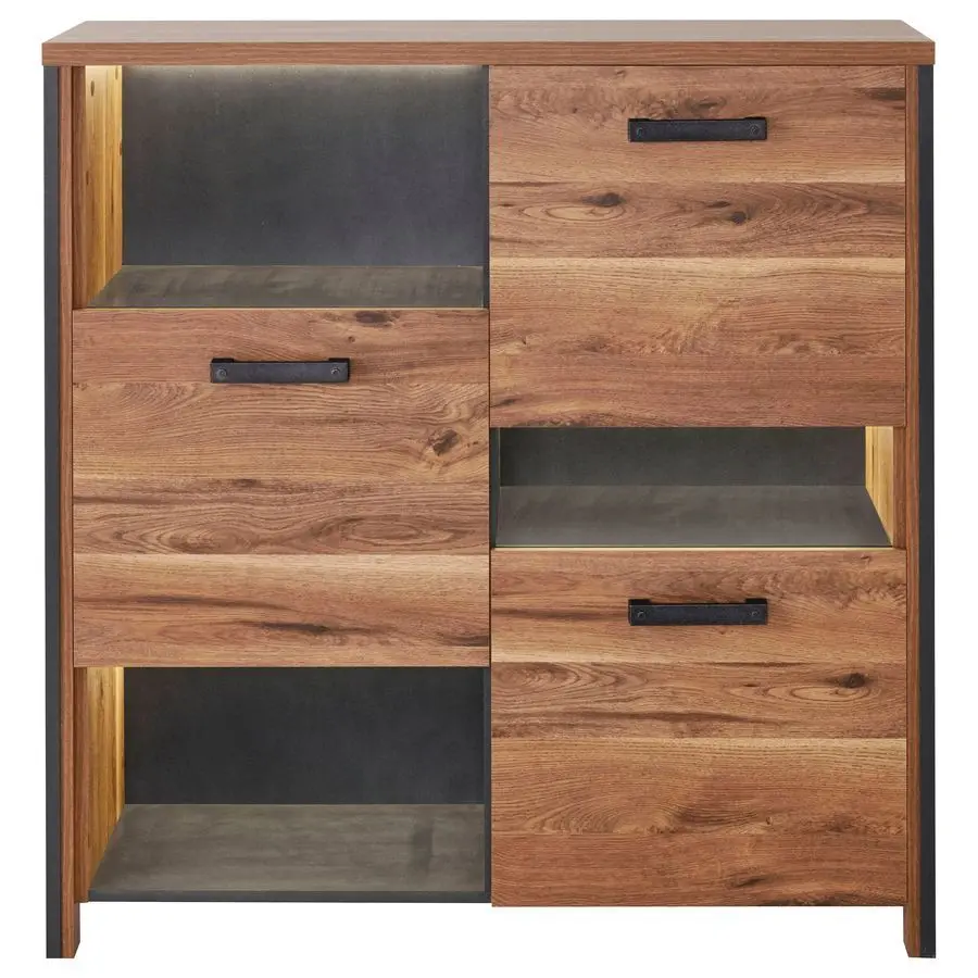 Tumba Helvetia Buffalo 24RMKA45 3D (Royalis Oak/Matera Anthracite)