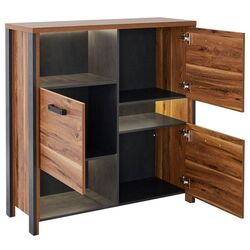 Tumba Helvetia Buffalo 24RMKA45 3D (Royalis Oak/Matera Anthracite) Thumb