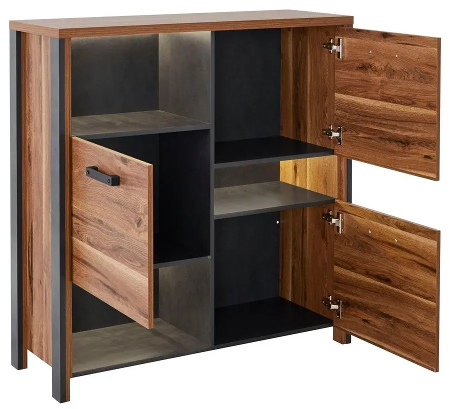 Tumba Helvetia Buffalo 24RMKA45 3D (Royalis Oak/Matera Anthracite)