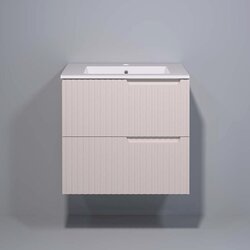 Set dulap cu lavoar Supraten Bordo 75 + 75E (Cream) Thumb