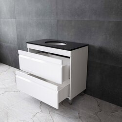 Set dulap cu lavoar Supraten Viscon 75 + GR75 (White)