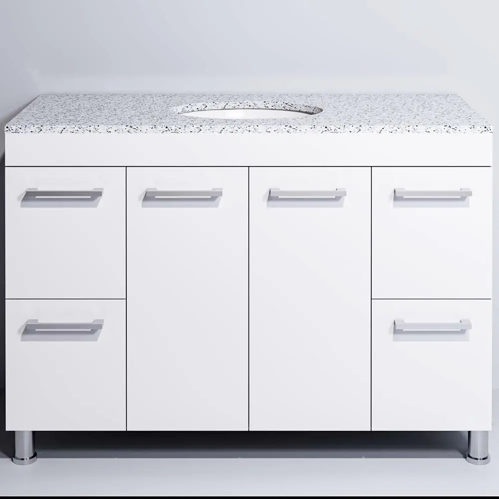 Set dulap cu lavoar Supraten Nantes 120 + GR 120 (White)