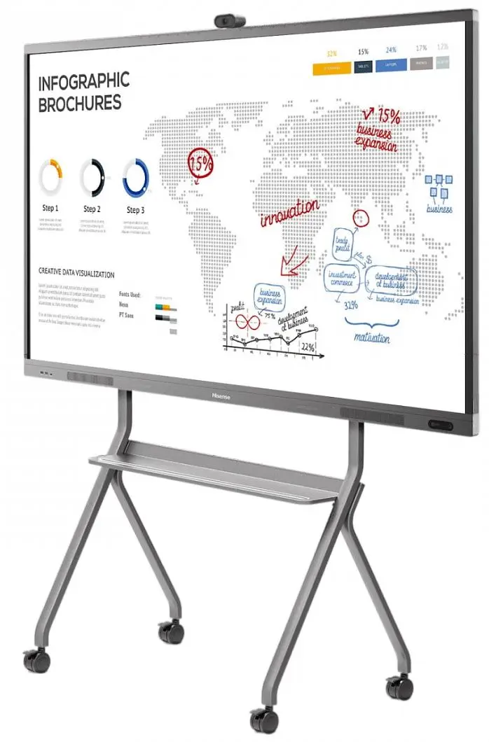 Информационный дисплей Hisense 4K Ultra HD HN75WR80U (Black)