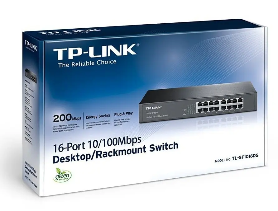 Коммутатор TP-LINK TL-SF1016DS