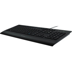 Клавиатура Logitech Corded Keyboard K280E USB (Black) Thumb