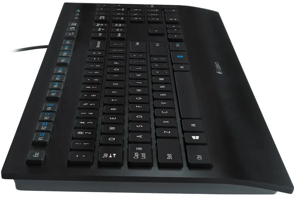 Клавиатура Logitech Corded Keyboard K280E USB (Black)