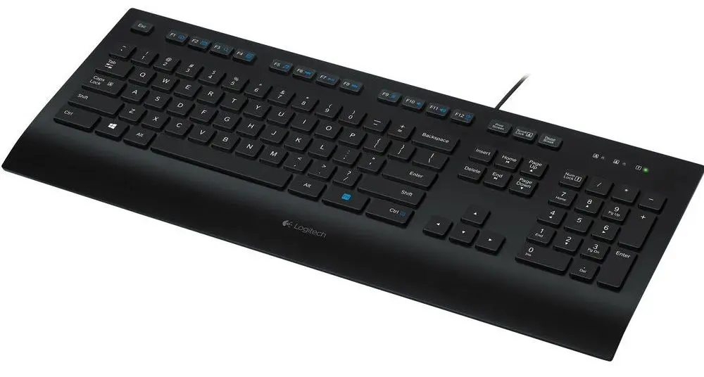 Клавиатура Logitech Corded Keyboard K280E USB (Black)