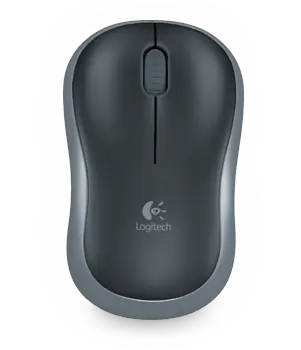 Mouse fara fir Logitech Wireless Mouse M185 USB Retail (Grey/Black)