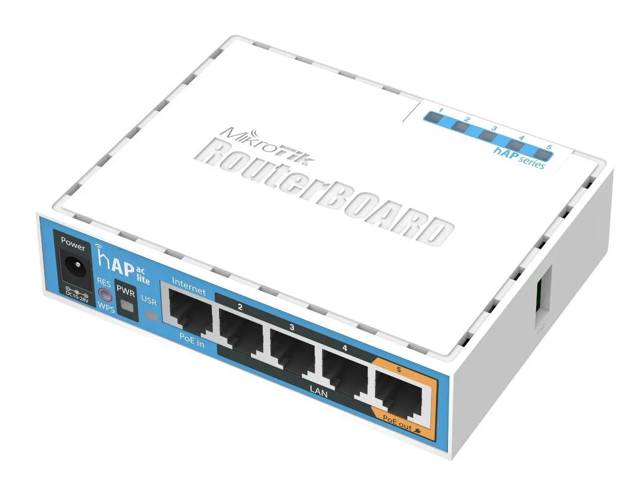 Router wireless Mikrotik hAP ac lite (RB952Ui-5ac2nD)