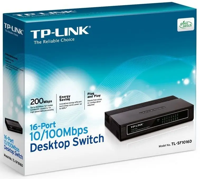 Коммутатор TP-LINK TL-SF1016D - 2