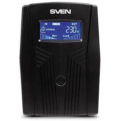 Источник бесперебойного питания Sven Pro 650 Line Interactive (Black) Thumb