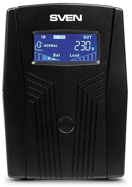 Источник бесперебойного питания Sven Pro 650 Line Interactive (Black)