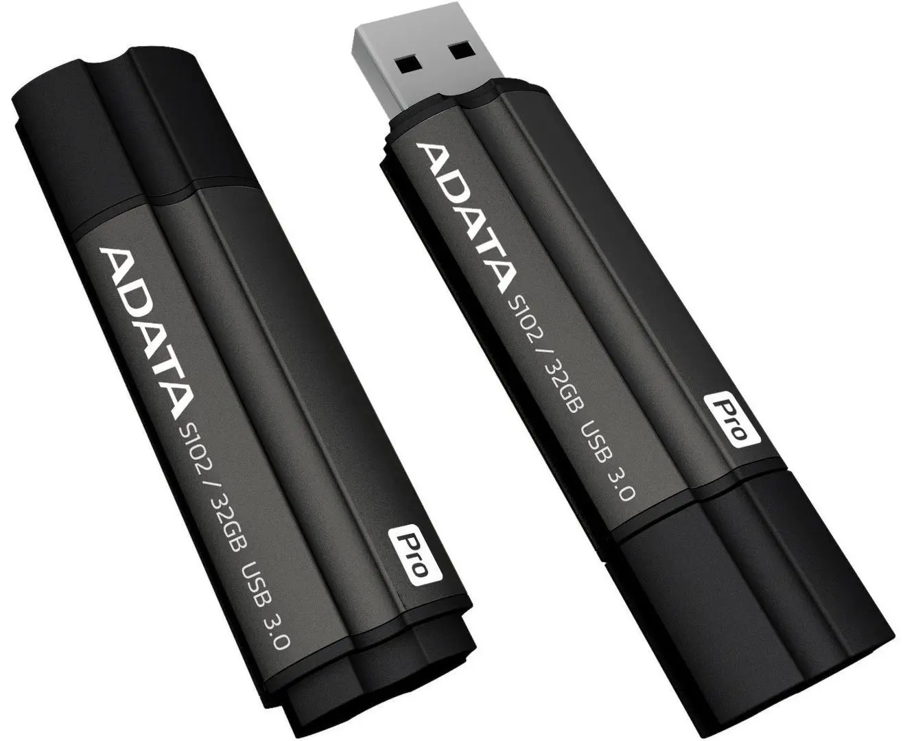 USB flash drive ADATA Superior S102 PRO 3.0 32Gb Grey (AS102P-32G-RGY)