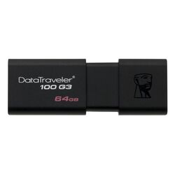 USB flash drive Kingston DataTraveler 100 G3 3.0 64Gb Black (DT100G3/64GB) Thumb